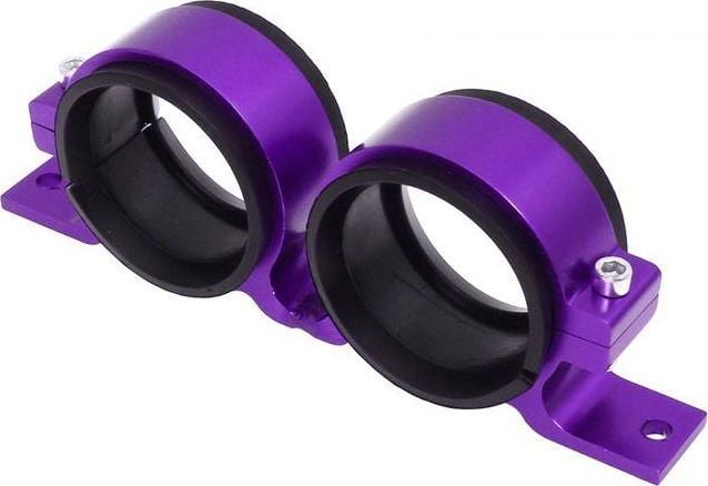 Suport pompa de combustibil TurboWorks 2x60mm violet