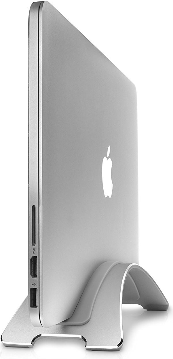 Suport vertical din aluminiu, Twelve South BookArc pentru MacBook, Silver
