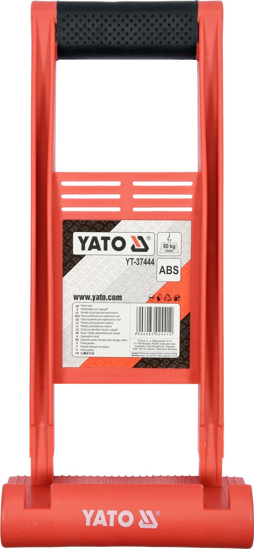 Suport Yato pentru plăci de gips-carton, capacitate de încărcare până la 80 kg (YT-37444)