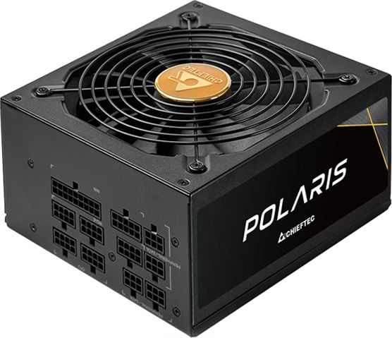 Sursa Chieftec Polaris series PPS-1050FC, 1050W real, modulara, fan 14 cm, certificare 80PLUS Gold, 2x CPU 4+4, 4x PCI-E 6+2, 8x SATA