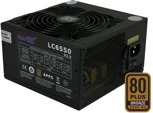 Sursa de alimentare Lc-Power LC6550, V2.2, 550W, ATX