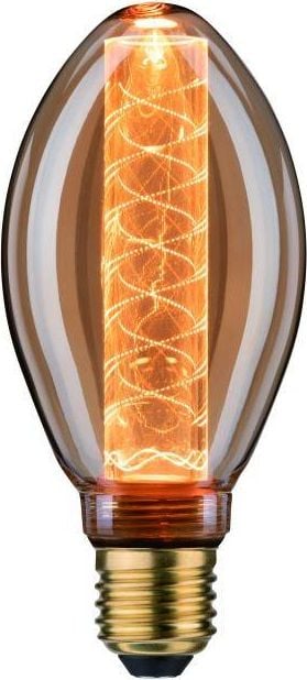 Sursă LED Paulmann B75 InnerGlow spirală dublă 200lm E27 Aur 1800K