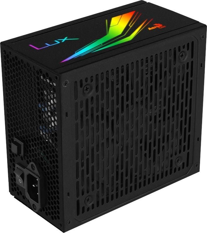 Sursa PC Aerocool LUX (AEROPGSLUXRGB-550) , 550W , RGB , 80 PLUS Bronze