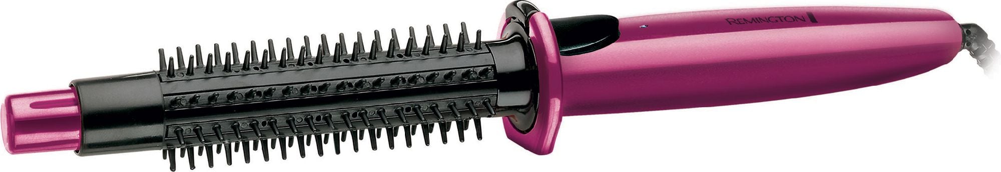 Perii de par electrice - Uscător de păr și ondulator Remington Flexibrush Steam CB4N, 22W,22 mm,
Roz