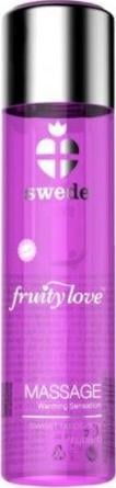 Swede SWEDE_Fruity Love Massage Warming Sensation rozgrzewający żel do masażu Raspberry & Rhubarb 120ml