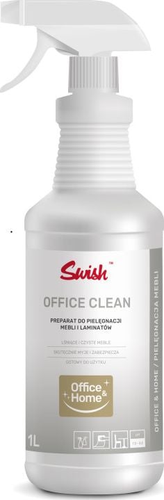 Swish Swish Office Clean - Agent pentru îngrijirea zilnică și curățarea mobilierului - 1 l