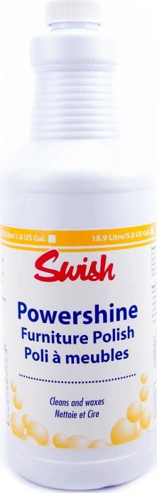 Swish Swish Powershine - Agent de lustruire si intretinere pentru mobila - 946 ml