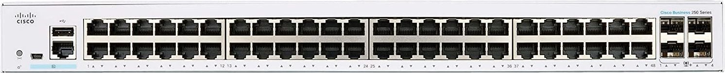 Switch-uri cu management - Switch Cisco Business 250 (CBS250-48T-4X-EU)