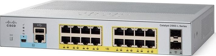 Switch Cisco C1000-16P-2G-L