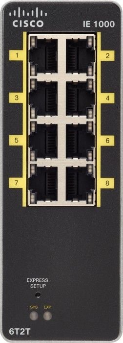 Switch Cisco IE-1000-6T2T-LM