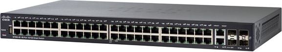 Switch Cisco SF250-48Hp, 48 x 10/100 Mbps, PoE