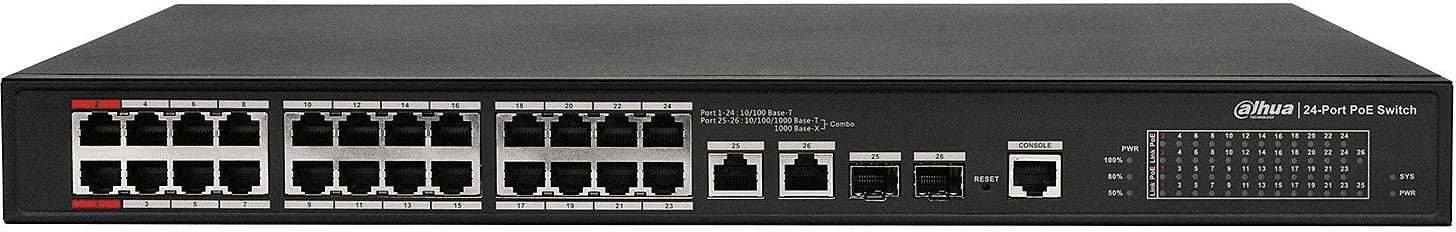 SWITCH DAHUA PFS4226-24ET-360-V3