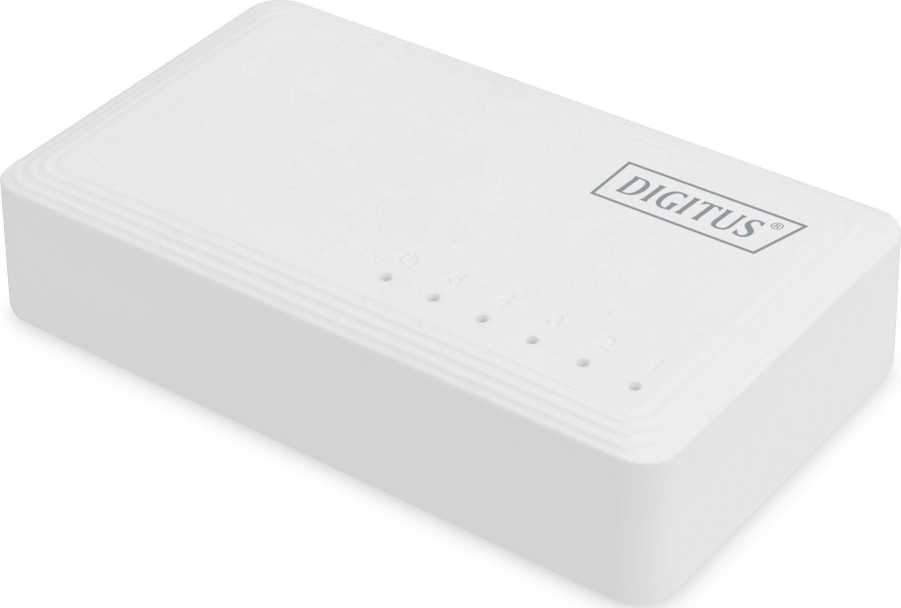 Switch-uri cu management - Switch Digitus Switch negestionat DIGITUS 5 porturi Gigabit Ethernet 10/100/1000Mbps alb