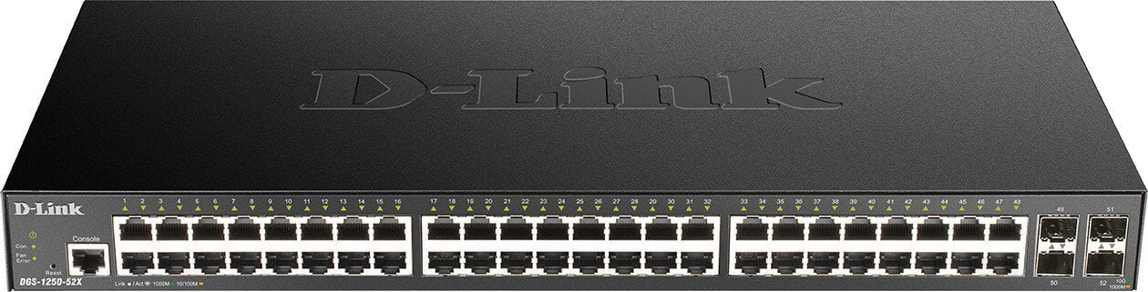 Comutator D-Link DGS-1250-52X/E