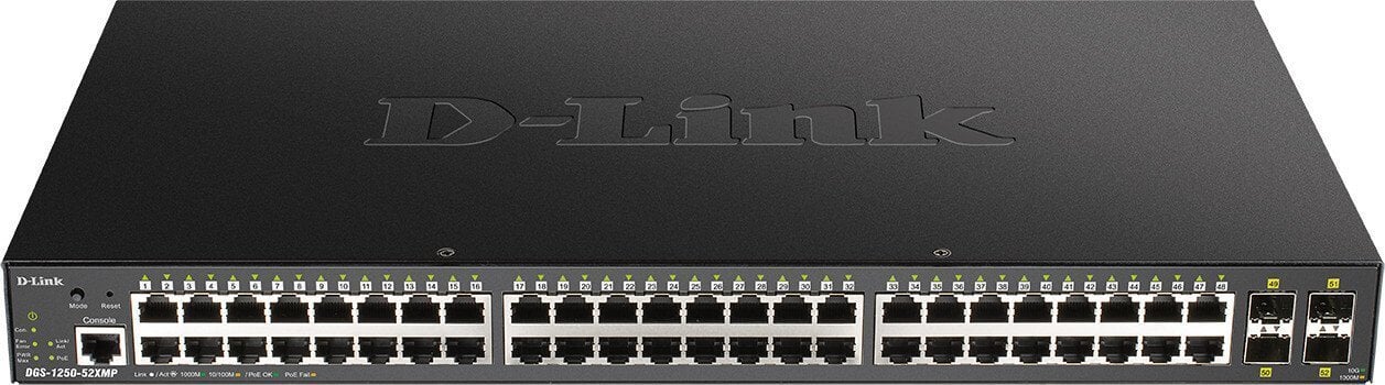 Comutator D-Link DGS-1250-52XMP/E