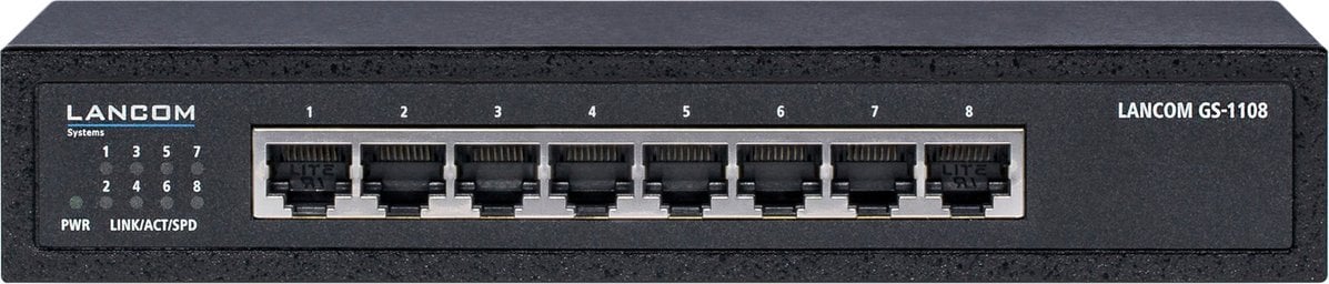 Switch Lancom sistems GS-1108 8x 1GbE bleumarin (61457)