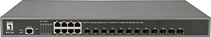 Switch LevelOne LevelOne Switch 8x GE GTL-2091 12xGSFP 19`