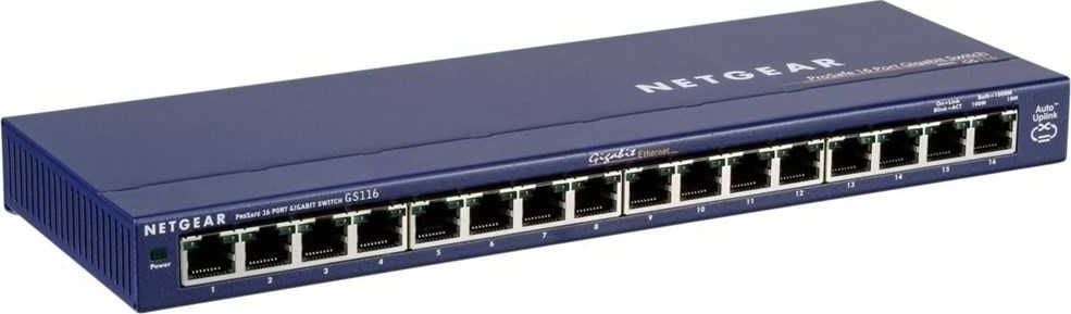 Switch netgear ProSafe 16 Port Gigabit Desktop switch (GS116GE)