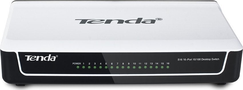 Switch Tenda S16, 16 Port-uri 10/100 Mbps