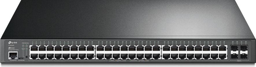 Switch TP-Link JetStream TL-SG3452P, 48 porturi