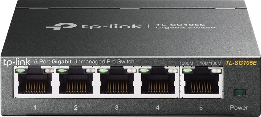 Switch TP-LINK TL-SG105E, 5 x 10/100/1000Mbps