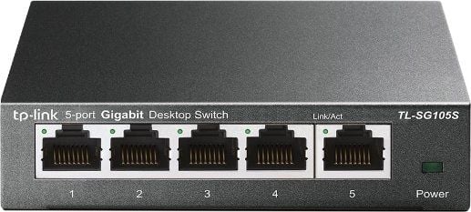 Switch-uri cu management - Switch TP-LINK TL-SG105S 5-Port 10/100/1000Mbps