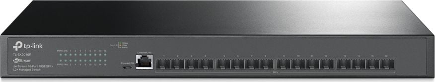Switch TP-Link TL-SX3008F, JetStream 16-Port 10GE SFP+ L2+ Managed