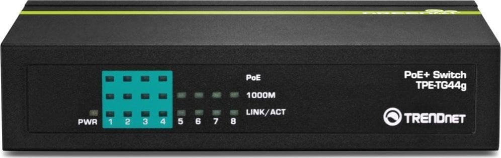 Switch-uri cu management - Switch TRENDnet TPE-TG44G 8-Porturi Gigabit PoE+