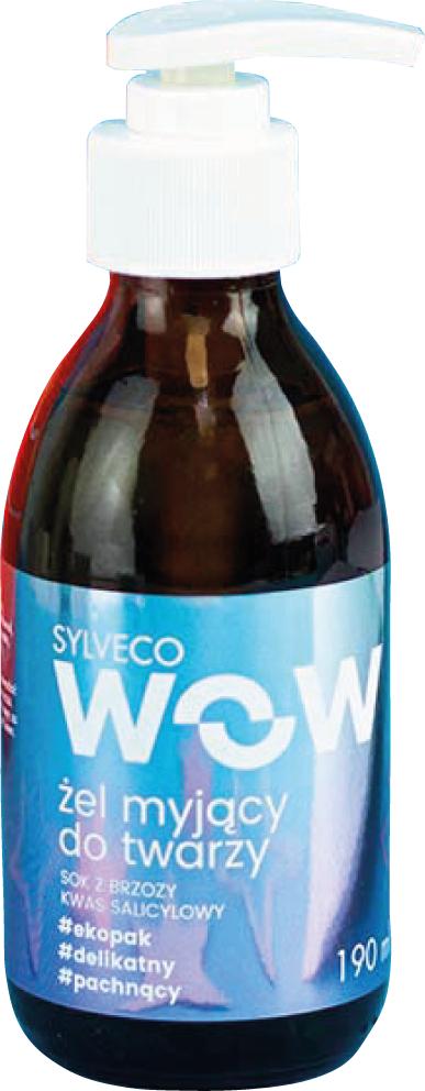 Sylveco SYLVECO_WOW gel de spălat delicat pentru pielea cu leziuni acneice și pori dilatați Suc de mesteacăn și acid salicilic 190 ml