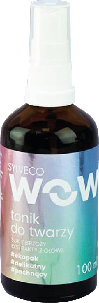 Sylveco SYLVECO_WOW tonic ușor de față pentru îngrijirea zilnică a pielii adolescenților Suc de mesteacăn și extracte de plante 100 ml