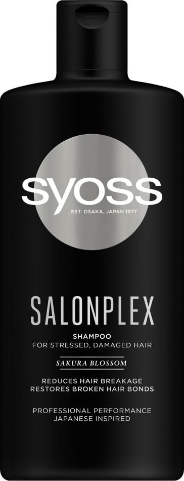 Sampon Syoss Salonplex pentru par tratat chimic, 440 ml