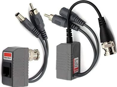 Sistem de transmisie semnal AV TeamGroup Video + transformator audio + alimentare TR-1VAP
