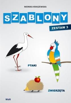 Szablony. Zestaw 3. Ptaki, zwierzęta.