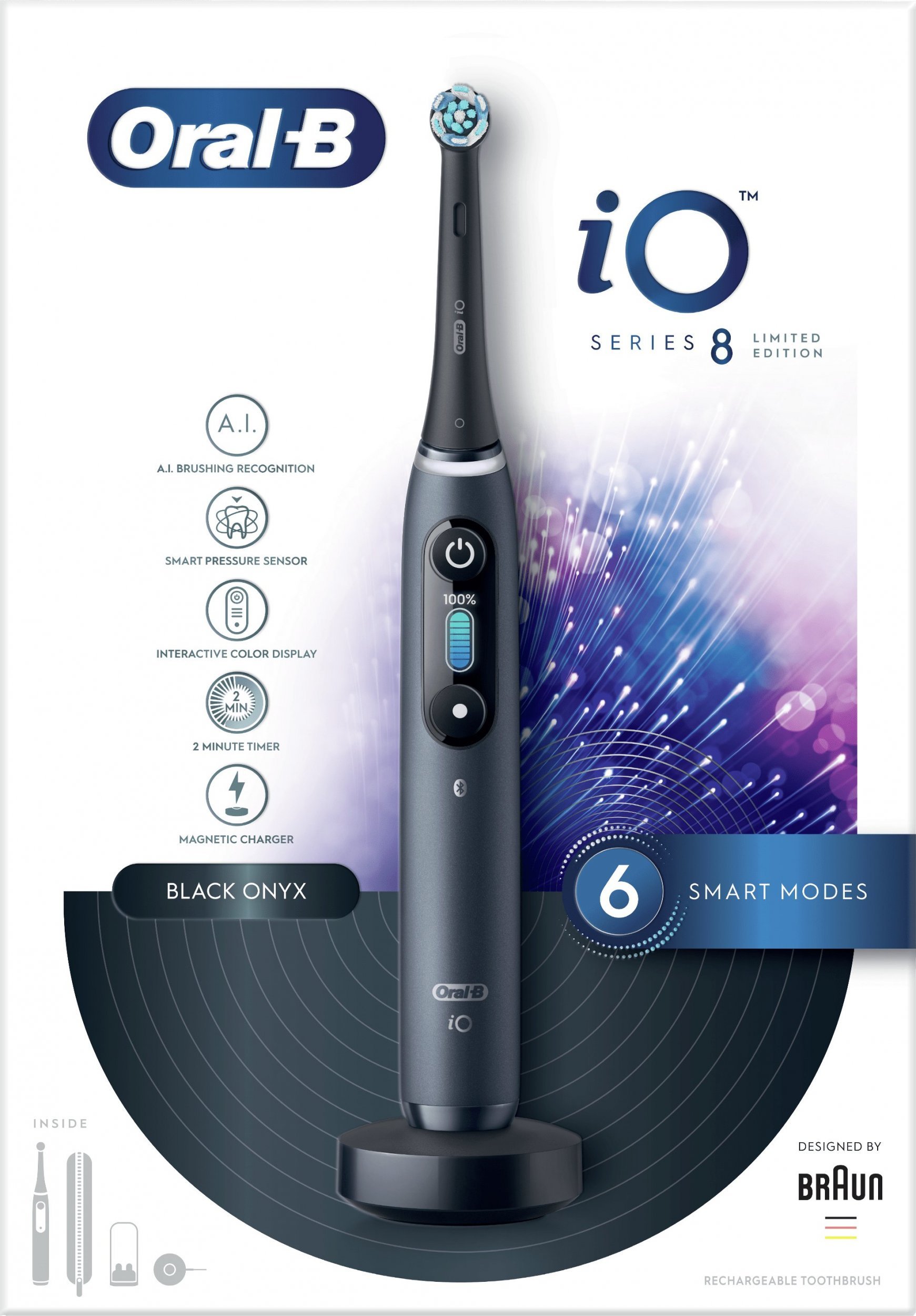 Szczoteczka Oral-B Oral-B iO Series 8 Black Onyx