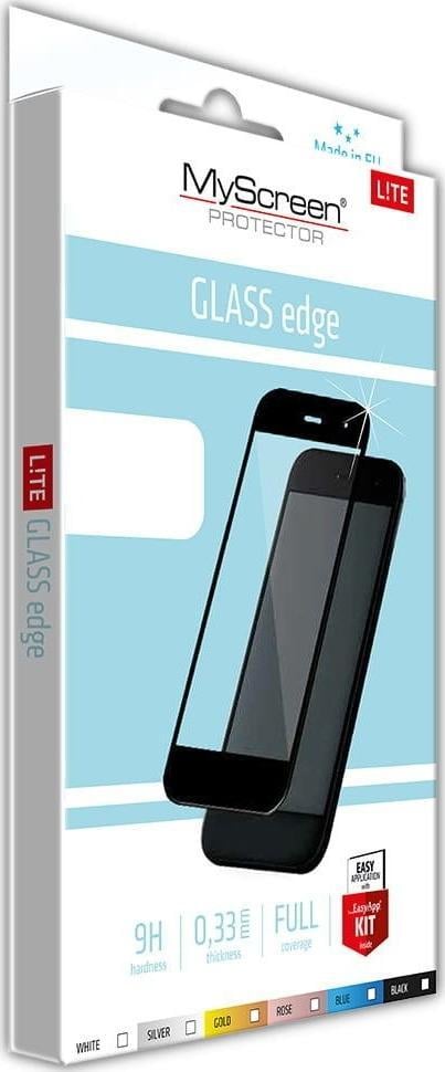 Folii protectie telefoane - SzkÅ‚o Hartowane XIAOMI REDMI NOTE 9S / NOTE 9 PRO MyScreen Lite Edge Full Glue Czarne