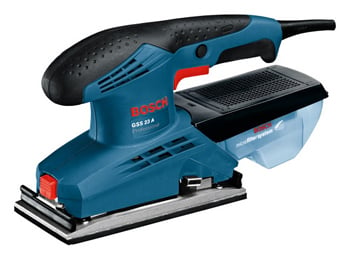 Slefuitor cu vibratii Bosch Professional GSS 23 A, 190W, 92x182mm