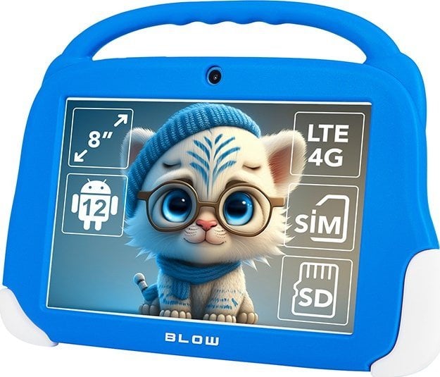 Tablet Blow Tablet KidsTAB8 4G 4/64GB Niebieskie etui