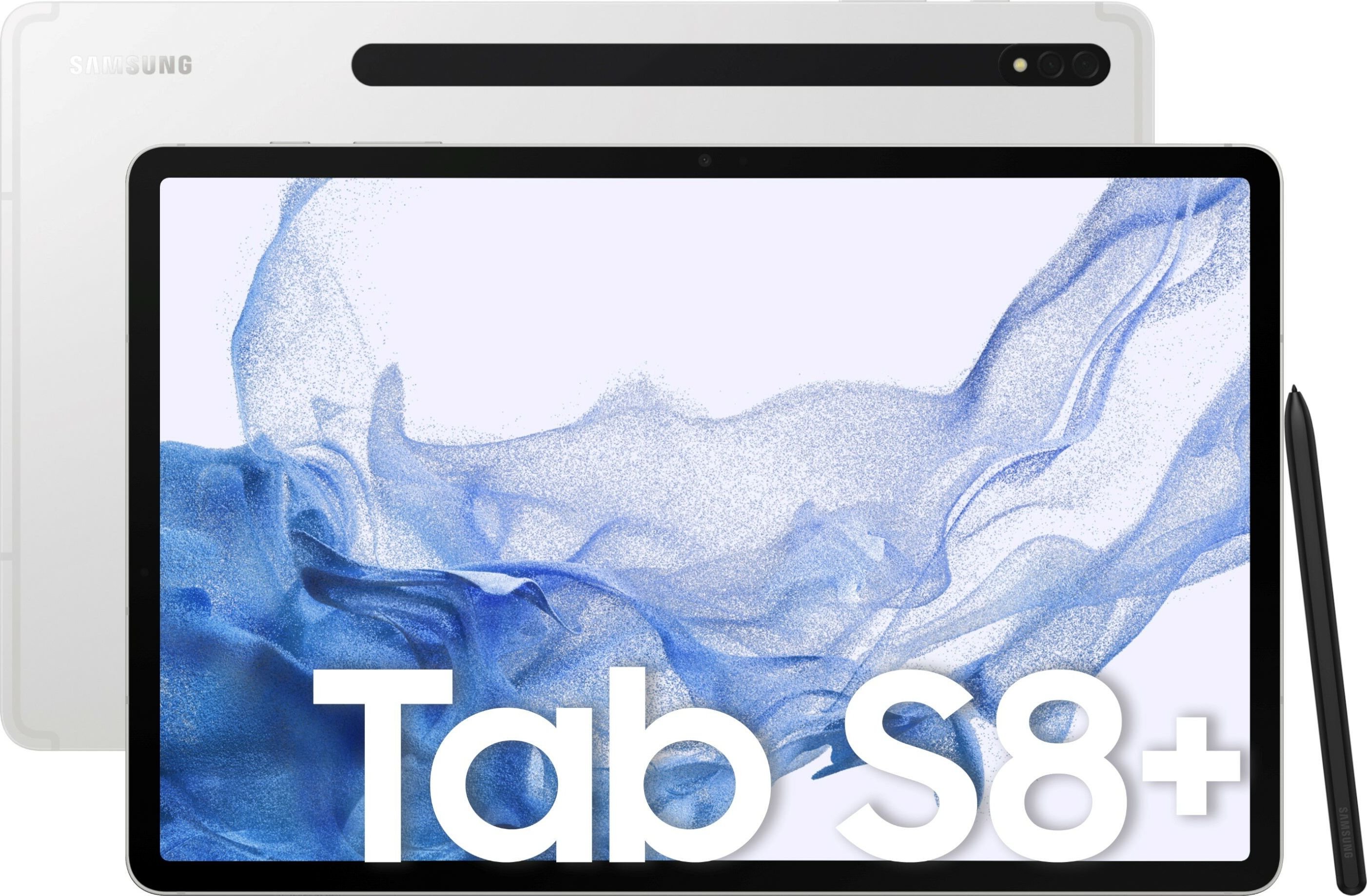 Tablet Samsung Galaxy Tab S8+ 12.4` 256 GB Srebrne (SM-X800NZSBEUE)