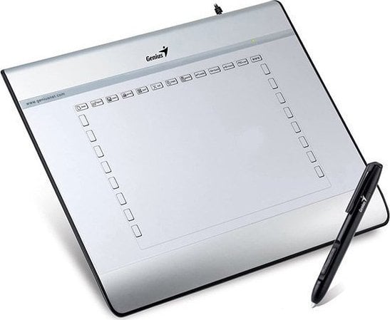 Tablete grafice - Tabletă grafică Genius Genius, EasyPen i608, cablu, 5120 lpi