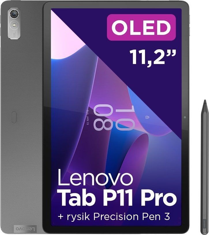 Tabletă Lenovo Tab P11 Pro G2 11,5` 256 GB Gri (ZAB50400PL)