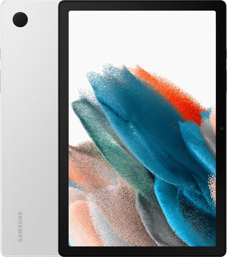Tabletă Samsung Tab A8 de 10,5 inchi, 64 GB, argintiu (SM-X200NZSEEUE)