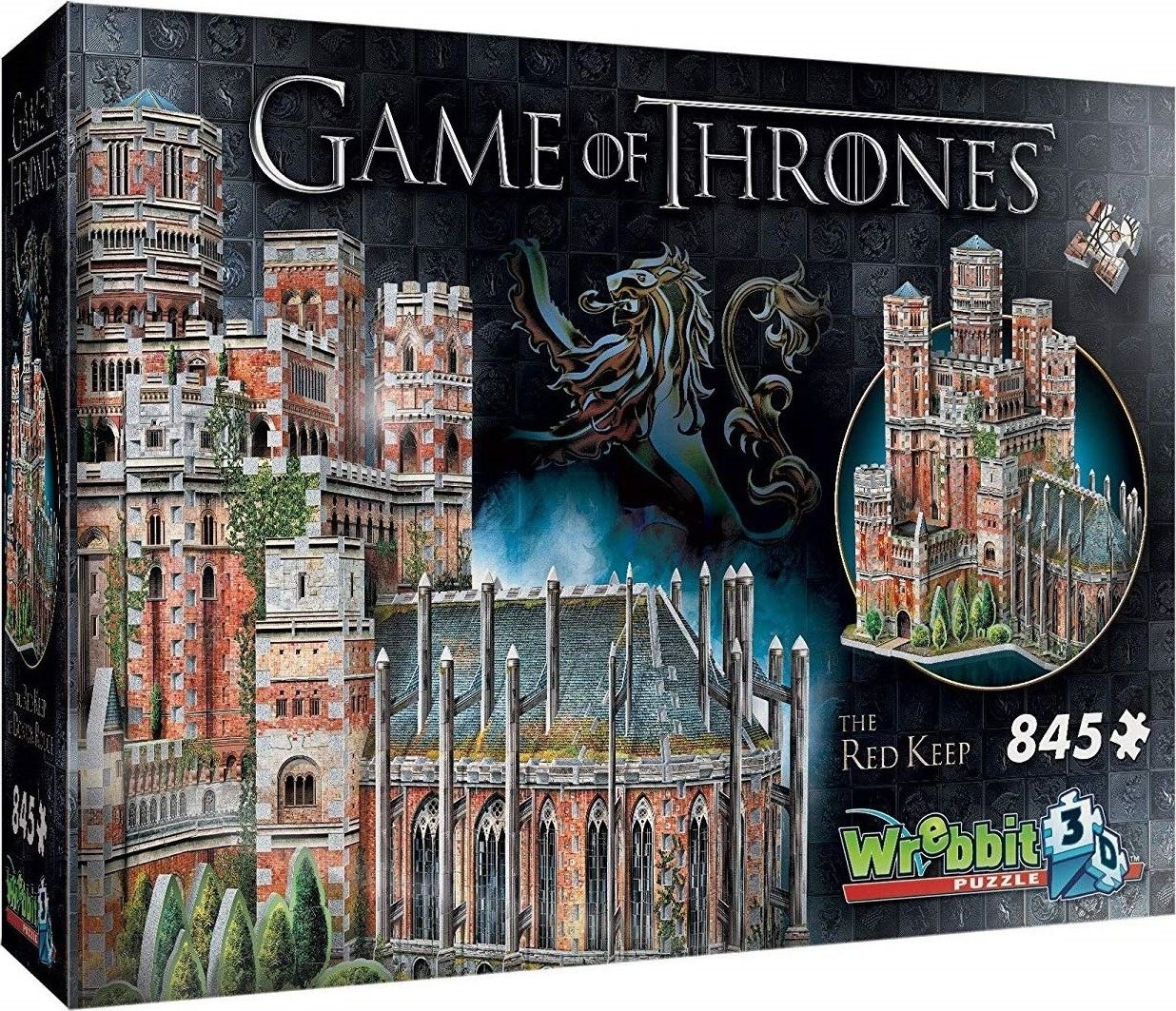 Tactic Game of Thrones Red Keep 3D 845 piese
