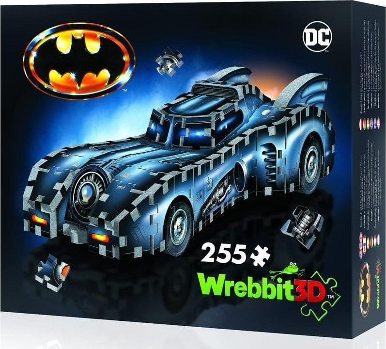 Puzzle 3D Tactic Wrebbit 255 buc. Batmobilul DC Comics