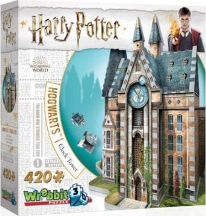 Tactic Wrebbit Puzzle 3D 420 piese Hogwarts Clock Tower