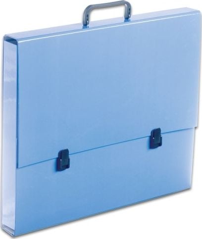 Tadeo Trading Folder cu maner PENMATE A3 ingust albastru pastel Tadeo Trading TARGI