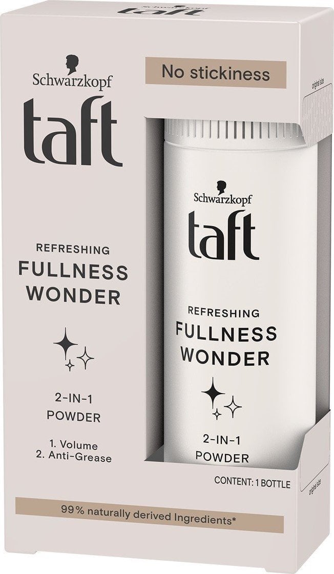 TAFT_Fullness Wonder 2in1 pudră de păr care oferă volum și împrospătare 10g