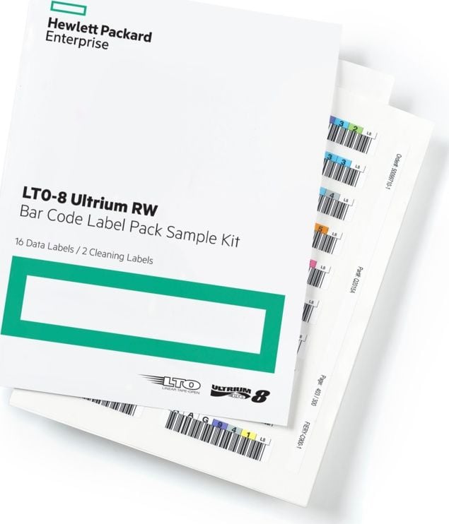 HPE-8 LTO Ultrium RW Cod de bare Label Pack