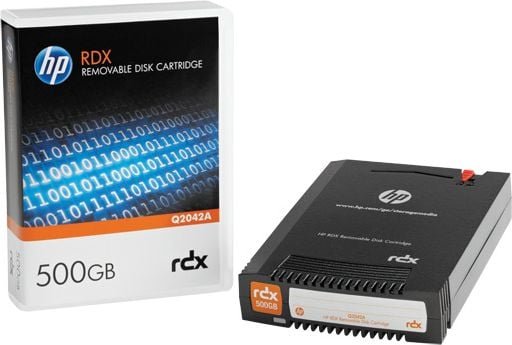 Tape drive - Bandă HP RDX 500GB/1TB (Q2042A)