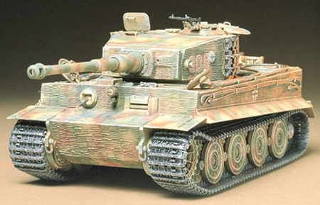 Tamiya German Heavy Tiger I versiunea târzie (35146)