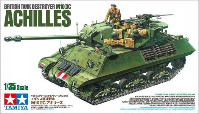 Tamiya Model plastikowy Czołg Destroyer M10 II C SP Achilles